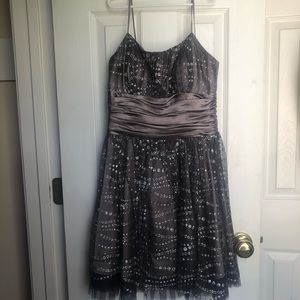 Gray/Silver homecoming dress